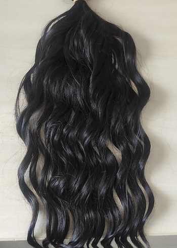 Dalgalı Çıtçıtlı Saç peruğu - Görsel 2