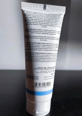 Homna Beyazlatıcı Vücut Kremi 75ml - Görsel 2