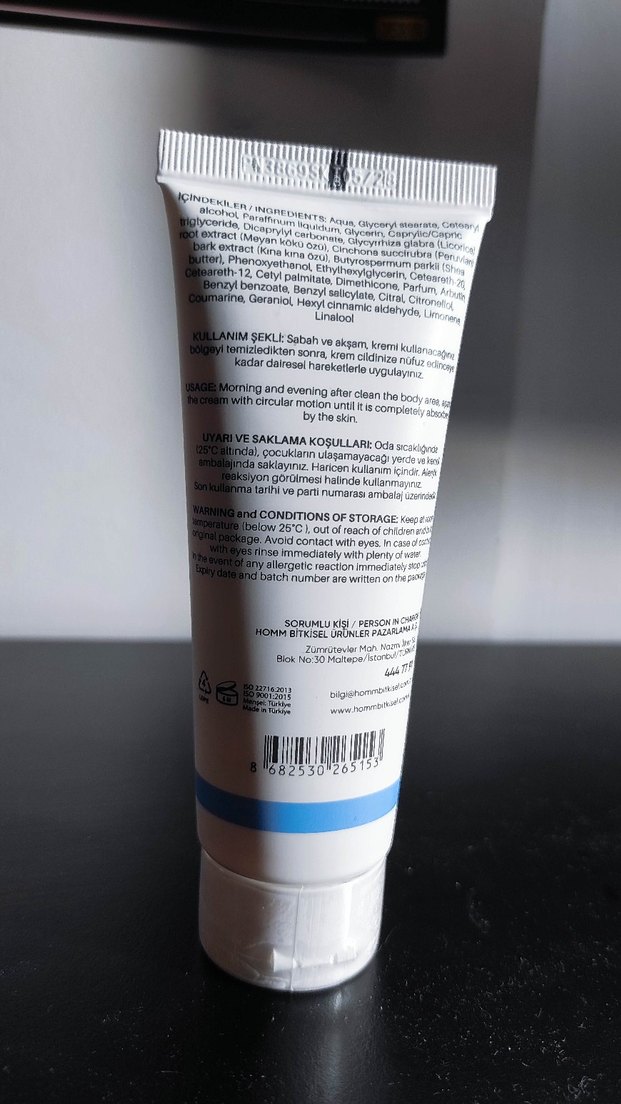 Homna Beyazlatıcı Vücut Kremi 75ml - Görsel 2