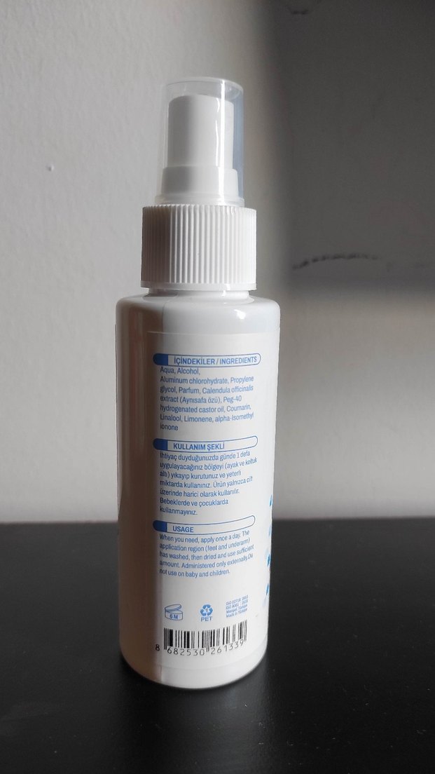 Hom Bitkisel Ter Önleyici Sprey 100ml - Görsel 2