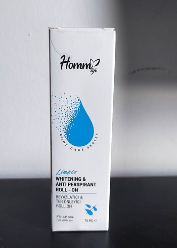 Hom Life Kadın Beyazlatıcı Roll-On Ter Önleyici