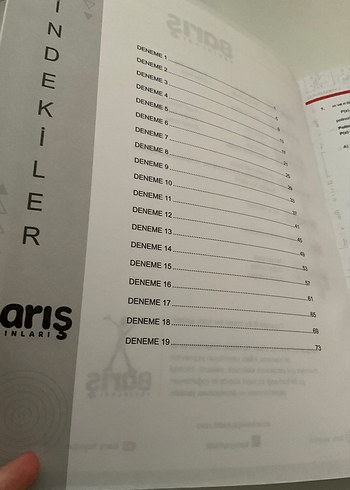  Beden AYT Matematik Konu Denemeleri Kitabı barış yayınları