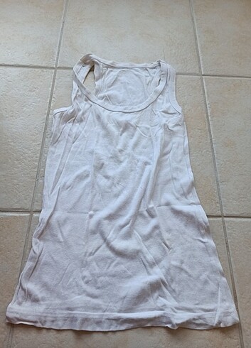 Beyaz t-shirt atler askılı 