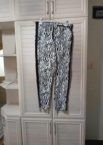 Kadın Zebra Desenli pijama alt