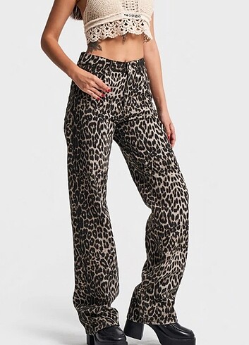 Leopar pantolon 