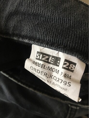 28 Beden gri Renk Pantolon