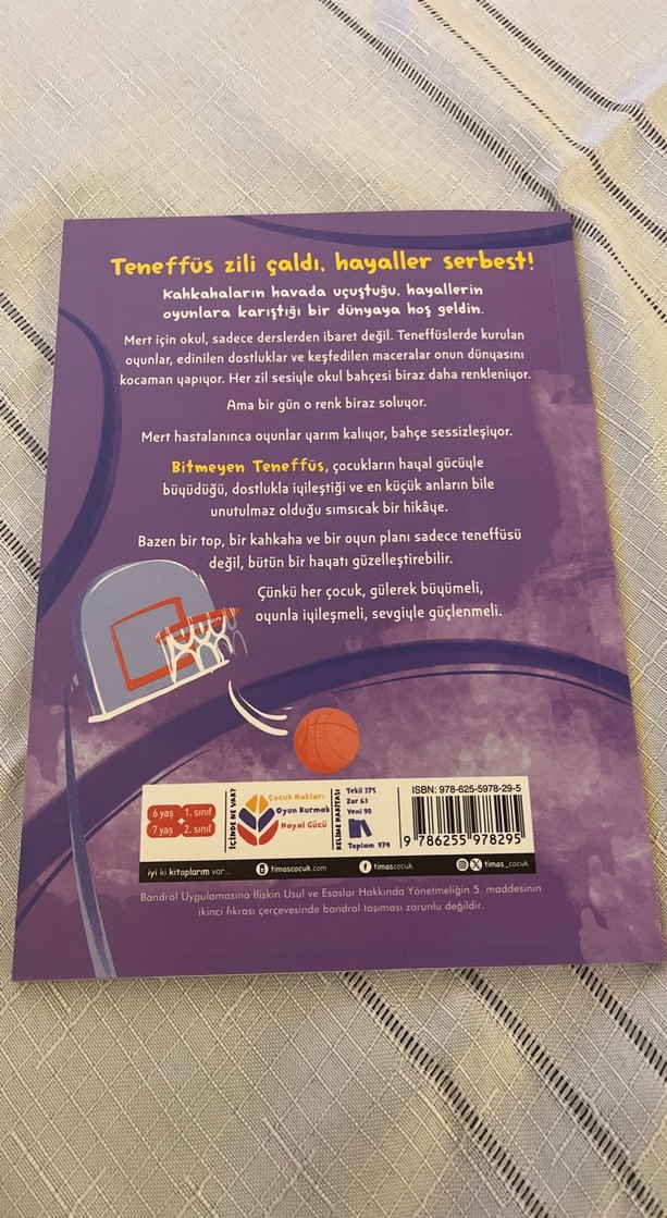 Bitmeyen Teneffüs - Çocuk Kitabı - Görsel 2