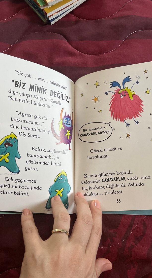 Kerem ile Minik Canavarlar - Karanlıktaki Canavarlar - Görsel 4