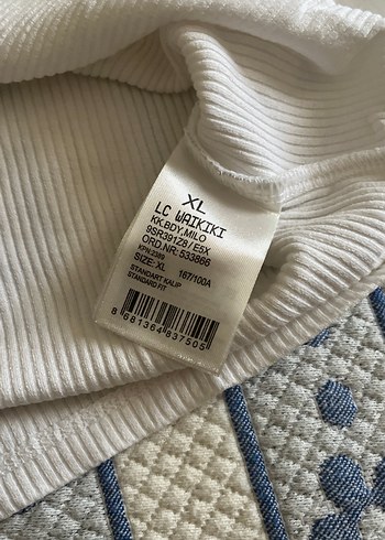 Beyaz Kısa Kollu Polo Tişört - Görsel 3