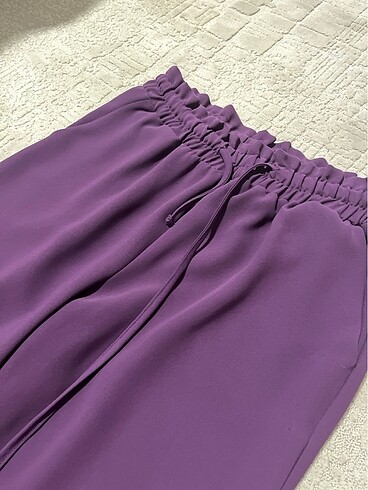 Beli lastikli rahat pantolon - Görsel 2