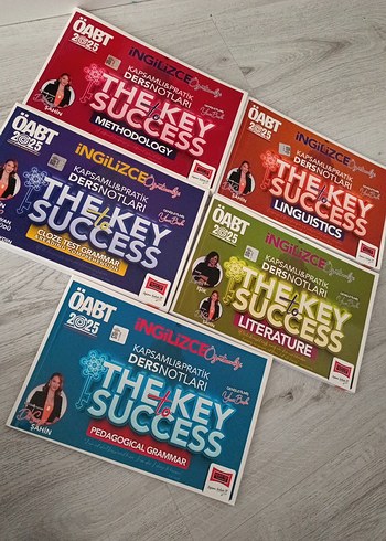ÖABT İngilizce The Key Success Ders Notları Seti - Görsel 3