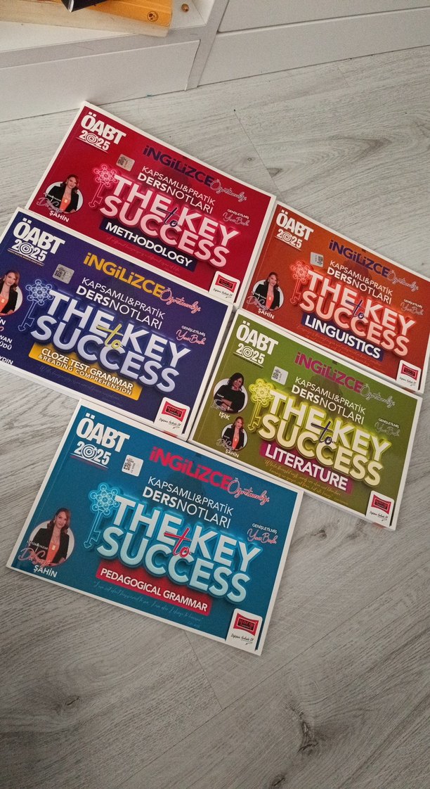 ÖABT İngilizce The Key Success Ders Notları Seti - Görsel 3
