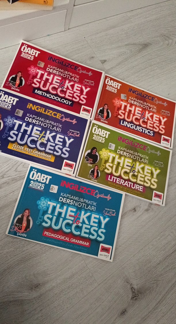 ÖABT İngilizce The Key Success Ders Notları Seti - Görsel 2