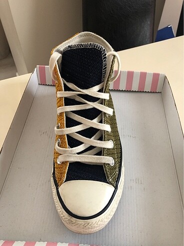 Converse all star renkli ayakkabı