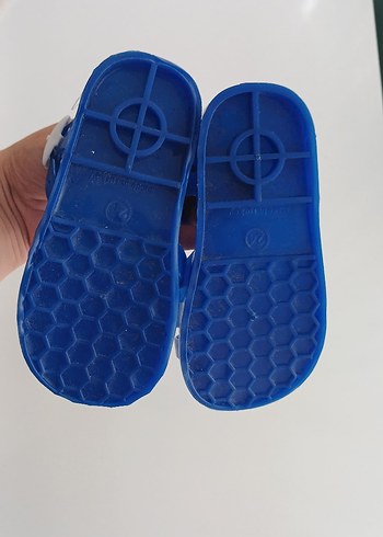 24 Beden Mavi Örümcek Adam Tokalı Erkek Çocuk Sandalet