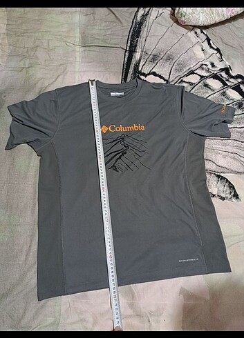 l Beden gri Renk Columbia erkek tshirt