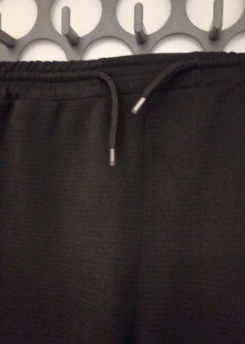 Siyah Fermuarlı Erkek Outdoor Eşofman Altı - Görsel 2