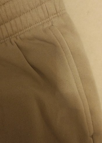 Bej erkek Pamuklu Rahat Kesim Eşofman - Görsel 3