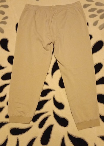 Bej erkek Pamuklu Rahat Kesim Eşofman - Görsel 8