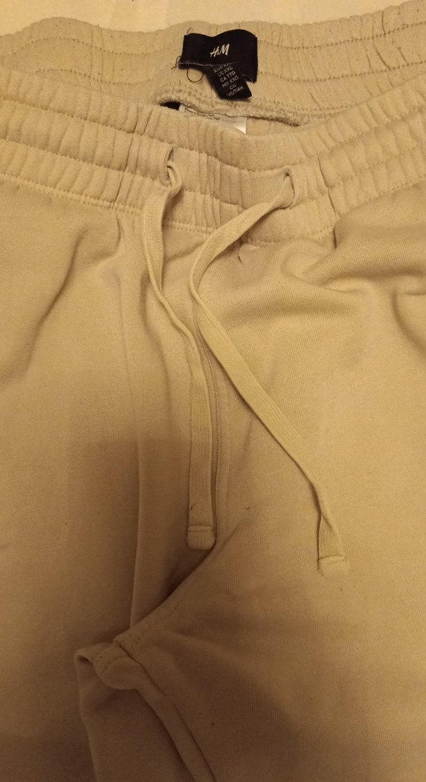 Bej erkek Pamuklu Rahat Kesim Eşofman - Görsel 4