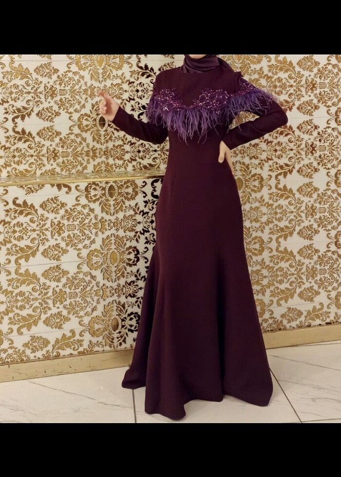 Abiye  balık abiye elbise - Görsel 2