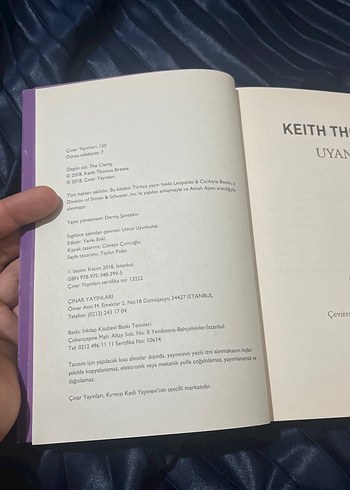 Keith Thomas - Uyanış Romanı - Görsel 3