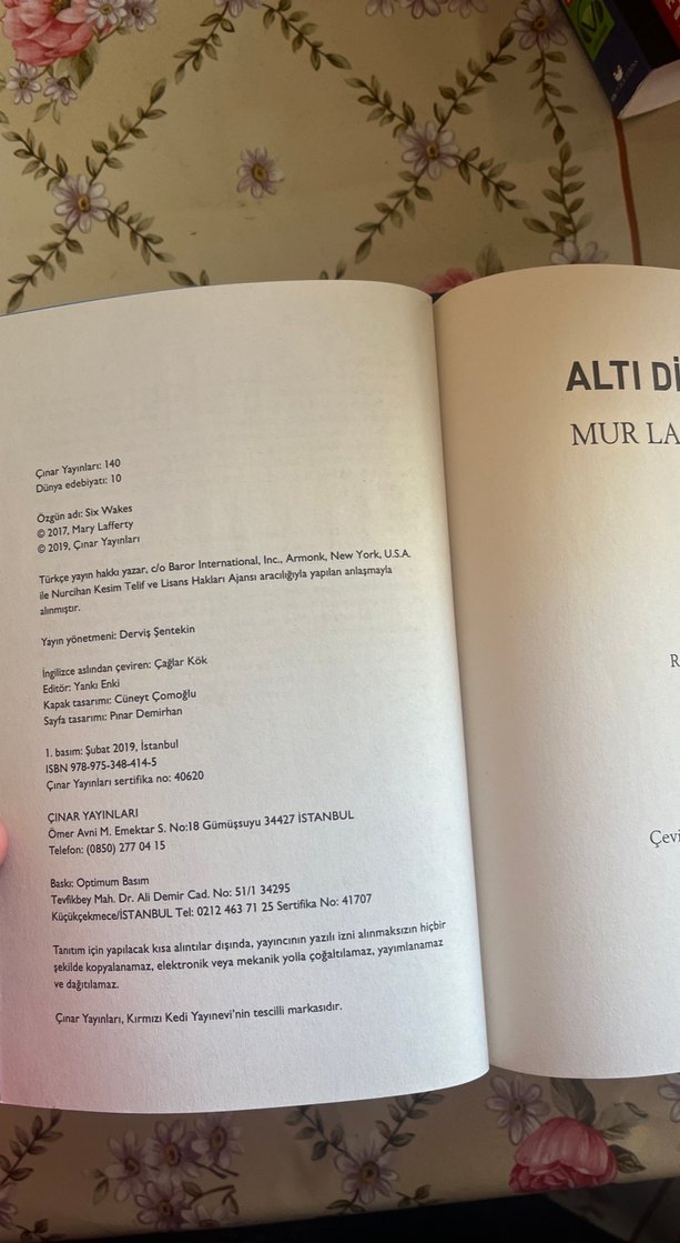 Altı Diriliş - Mur Lafferty - Görsel 3