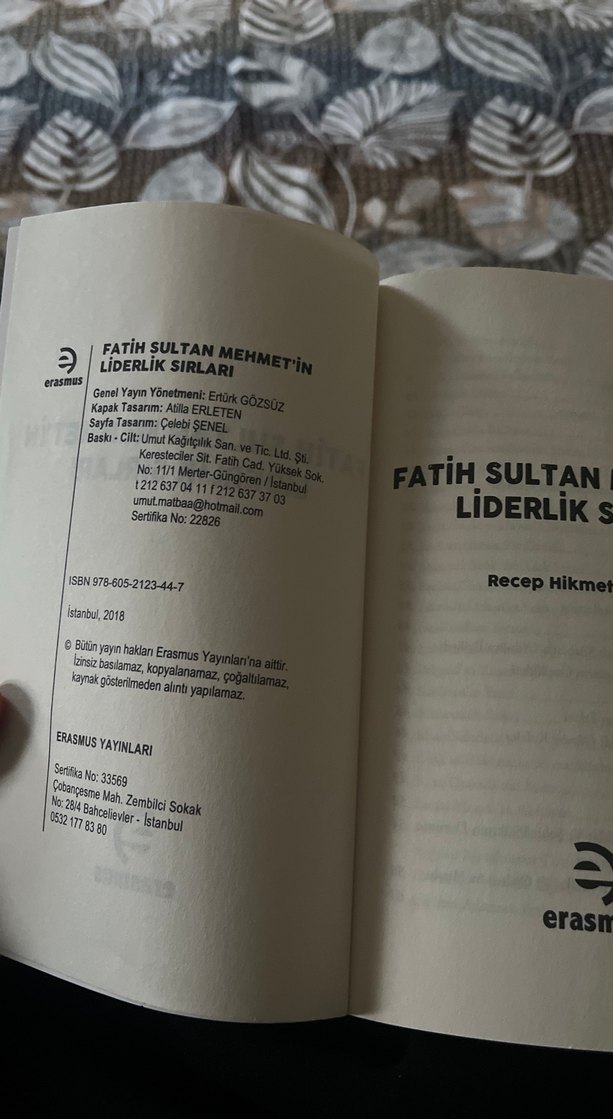 Fatih Sultan Mehmed'in Liderlik Sırları Kitabı - Görsel 3