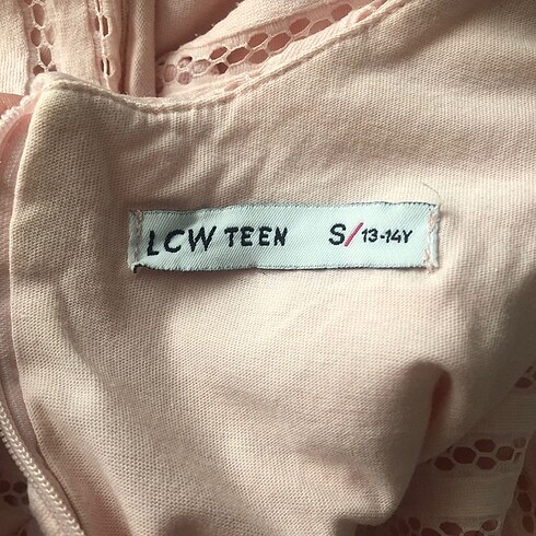 s Beden ten rengi Renk Elbise lcw