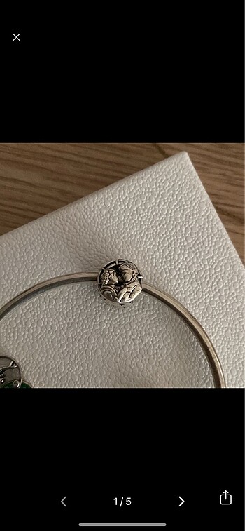 Pandora Star Wars Leia ve Han Solo Charm