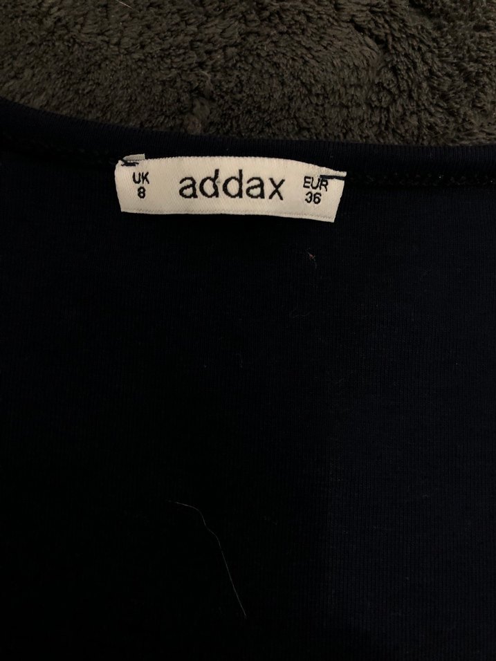 Lacivert kare yaka bluz s beden - Görsel 2