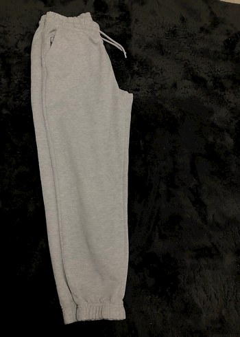 Gri Kadın Rahat Kesim Eşofman Altı - Görsel 3