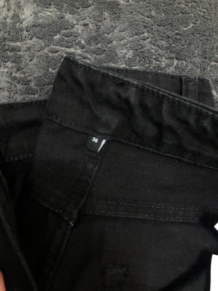 taşlı fiyonklu kadın pantalon - Görsel 5