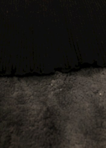 Siyah Kısa Kollu Kadın bluz - Görsel 3