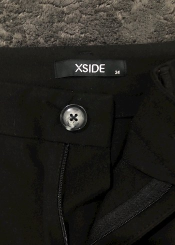 Siyah Kadın Kumaş Pantolon S/XS - Görsel 4