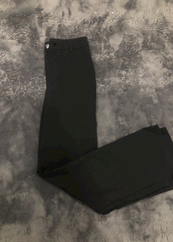 Siyah Kadın Kumaş Pantolon S/XS - Görsel 3