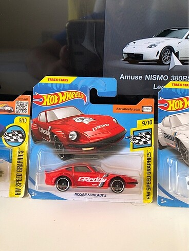  Beden Hotwheels Nissan Fairlady Z 5li varyasyon set