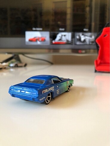  Beden Renk Hotwheels Plymouth Cuda Falken 2014