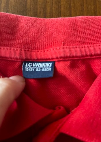 Kırmızı Erkek Polo Yaka Kısa Kollu Tişört - Görsel 2