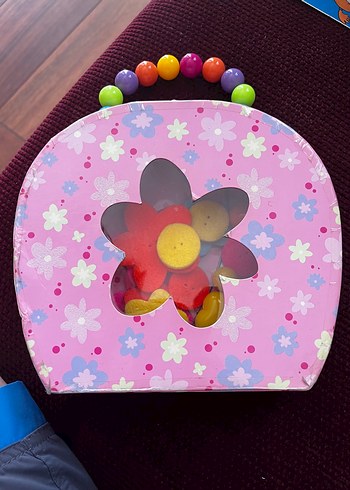 Çiçek Desenli Renkli Bebek Çantası