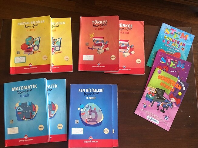 Bahçeşehir koleji 4. Sınıf kitapları