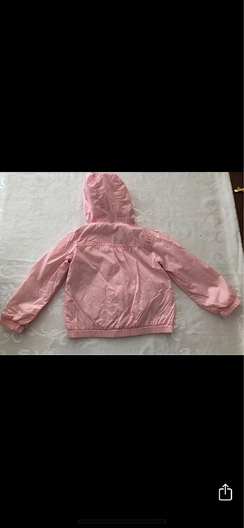 Benetton baharlık kız çocuk mont - Görsel 2