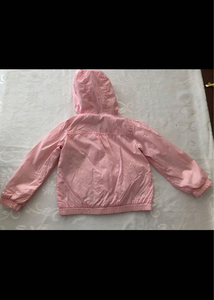 Benetton baharlık kız çocuk mont - Görsel 2