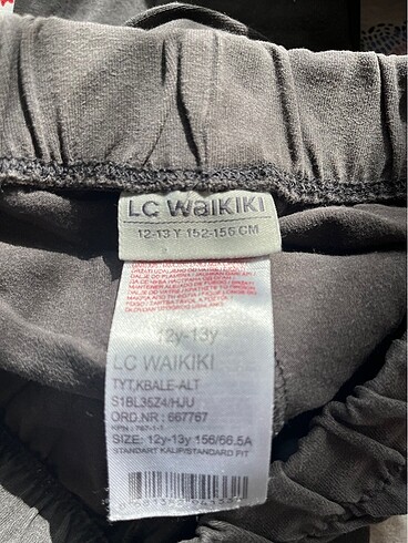12-13 Yaş Beden Gap ve Lcwaikiki tayt