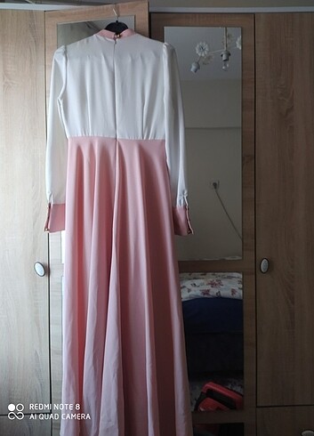 Setrems elbise 38beden uyumlu pudra - Görsel 2