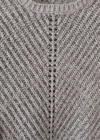 Gri Melanj Bayan Kazak - Görsel 6