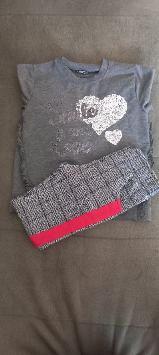 Gri ikli takım - Görsel 2