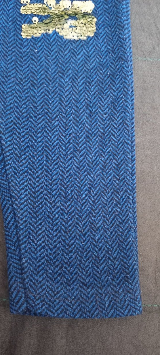 Nakışlı Kız Çocuk  Pantolon - Görsel 3