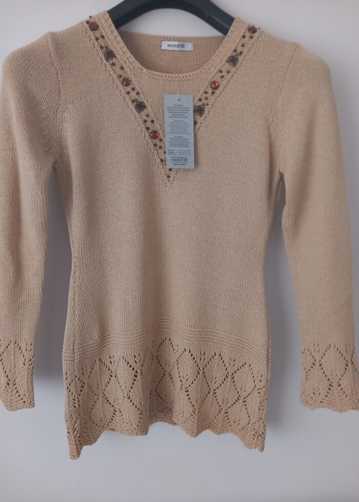 Bayan merserize kazak - Görsel 3