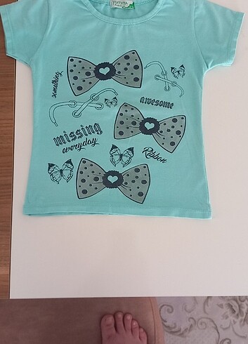 4 Yaş Beden Kız çocuk tshirt